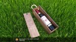 Laser Cut Wine Box SVG: 750ml Bottle, CNC Files (Digital Product)