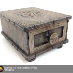 Laser Cut Tarot Card Box SVG, CNC Chest of Drawers Plan (Digital Product)