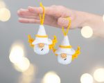 Crochet patterns Gnomes Angels, Plush Crochet keychain amigurumi pattern, Valentines day crochet pattern,  Easy crochet amigurumi pattern - Image 5
