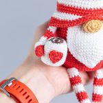 Crochet patterns bundle gnomes with cups and crochet hearts, Crochet gnome amigurumi pattern, Crochet valentine gnome patterns, Crochet gift - Image 6
