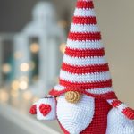 Crochet patterns bundle gnomes with cups and crochet hearts, Crochet gnome amigurumi pattern, Crochet valentine gnome patterns, Crochet gift - Image 5