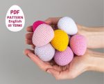 Crochet patterns Easter bunnies ans crochet egg pattern, Amigurumi bunny pattern, Mufficorn crochet pattern, Easter amigurumi pattern - Image 9