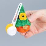 Crochet patterns St Patricks day gnomes keychains, Leprechaun crochet gnomes amigurumi pattern, Fathers day lucky crochet decor pattern - Image 8