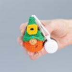 Crochet patterns St Patricks day gnomes keychains, Leprechaun crochet gnomes amigurumi pattern, Fathers day lucky crochet decor pattern - Image 9