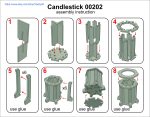 Laser Cut Candlestick Files: SVG, PDF, CDR (Digital Product) - Image 10