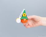 Crochet patterns St Patricks day gnomes keychains, Leprechaun crochet gnomes amigurumi pattern, Fathers day lucky crochet decor pattern - Image 7