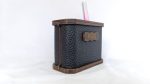 Laser Cut Pencil Holder: Faux Leatherette Desk Organizer (SVG, PDF, CDR) - Image 6