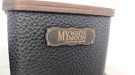 Laser Cut Pencil Holder: Faux Leatherette Desk Organizer (SVG, PDF, CDR) - Image 8
