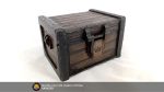 Treasure Chest Laser Cut Files: SVG, PDF, CDR (3mm-5mm)