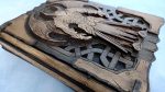 Laser Cut Book Box: A4 Size, Celtic Dragon Design (SVG, PDF, CDR) - Image 5