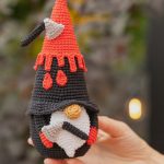 Crochet patterns bundle Halloween gnomes, Halloween Gnome amigurumi pattern, Crochet Halloween decor, Crochet Halloween ornament pattern - Image 7