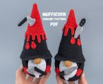 Crochet patterns bundle Halloween gnomes, Halloween Gnome amigurumi pattern, Crochet Halloween decor, Crochet Halloween ornament pattern