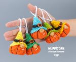 Crochet patterns Halloween amigurumi gnome pumpkin, Crochet pumpkin keychain gnome pattern, Halloween crochet pattern Crochet Halloween gift