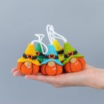 Crochet patterns Halloween amigurumi gnome pumpkin, Crochet pumpkin keychain gnome pattern, Halloween crochet pattern Crochet Halloween gift - Image 6