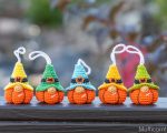 Crochet patterns Halloween amigurumi gnome pumpkin, Crochet pumpkin keychain gnome pattern, Halloween crochet pattern Crochet Halloween gift - Image 3