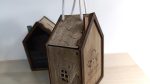 House Gift Box Laser Cut Files, CNC (svg, pdf, cdr) Digital Product - Image 8