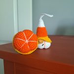 Halloween Crochet patterns amigurumi gnome pumpkin, Crochet pumpkin keychain gnome pattern, Halloween crochet ornament - Image 10