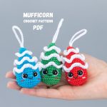 Crochet patterns Christmas tree ornaments, Crochet amigurumi patterns, Crochet Christmas tree keychain, Christmas tree amigurumi pattern