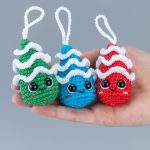 Crochet patterns Christmas tree and Snowman gnome, Christmas crochet gnome ornaments amigurumi pattern, Crochet winter gnome patterns - Image 6