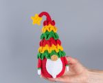 Crochet patterns bundle Christmas tree gnomes, Christmas amigurumi gnome pattern, Crochet holiday gnome pattern, Christmas crochet ornaments - Image 5
