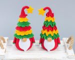 Crochet patterns bundle Christmas tree gnomes, Christmas amigurumi gnome pattern, Crochet holiday gnome pattern, Christmas crochet ornaments - Image 9