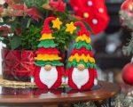 Crochet patterns Christmas tree & crochet gnomes Christmas amigurumi gnome patterns Crochet holiday gnome pattern Christmas crochet ornament - Image 8