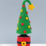 Crochet patterns Christmas tree & crochet gnomes Christmas amigurumi gnome patterns Crochet holiday gnome pattern Christmas crochet ornament - Image 5