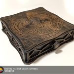 Laser Cut Plywood Box SVG: DND Gaming Storage (Digital Product)