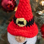 Crochet plush patterns bundle Christmas Snowman & Santa gnomes, Christmas crochet gnome pattern, Crochet holiday ornaments amigurumi pattern - Image 5