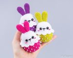 Crochet pattern Easter bunny, Crochet animals Amigurumi pattern, Amigurumi bunny easy crochet patterns, Easter crochet decorations pdf - Image 4