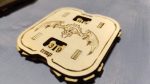Hp tracker 00233. 3mm, 3.175mm, 4mm. Laser cut files SVG, PDF, CDR Digital product - Image 4