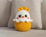 Crochet pattern plush chicken, Crochet bird Amigurumi pattern, Crochet animals easy crochet patterns, Crochet Easter chick pattern - Image 10