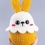 Crochet pattern Easter plushie bunny, Crochet animals Amigurumi pattern, Amigurumi bunny easy crochet patterns, Easter crochet decor - Image 7