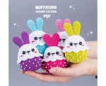 Crochet pattern Easter bunny, Crochet animals Amigurumi pattern, Amigurumi bunny easy crochet patterns, Easter crochet decorations pdf