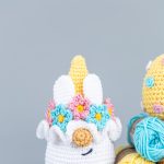 Crochet patterns Easter bunny gnomes with crochet flowers, Crochet bunny amigurumi pattern, Crochet Easter gnomes patterns, Crochet egg - Image 7