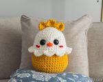 Crochet pattern plush chicken, Crochet bird Amigurumi pattern, Crochet animals easy crochet patterns, Crochet Easter chick pattern - Image 6