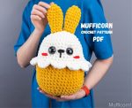 Crochet pattern Easter plushie bunny, Crochet animals Amigurumi pattern, Amigurumi bunny easy crochet patterns, Easter crochet decor