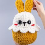 Crochet pattern Easter plushie bunny, Crochet animals Amigurumi pattern, Amigurumi bunny easy crochet patterns, Easter crochet decor - Image 8