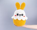 Crochet pattern Easter plushie bunny, Crochet animals Amigurumi pattern, Amigurumi bunny easy crochet patterns, Easter crochet decor - Image 9