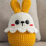 Crochet pattern Easter plushie bunny, Crochet animals Amigurumi pattern, Amigurumi bunny easy crochet patterns, Easter crochet decor - Image 5