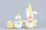 Crochet patterns Easter bunny gnomes with crochet flowers, Crochet bunny amigurumi pattern, Crochet Easter gnomes patterns, Crochet egg - Image 4