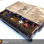 Laser Cut Dice Box SVG: Slider Book Design (Digital Product)