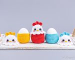 Crochet pattern Easter egg cozy, Crochet chicken Amigurumi pattern, Crochet animals easy crochet patterns, Crochet chicken Easter decor pdf - Image 9