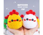 Crochet pattern Plushy Easter chicken, Crochet bird Amigurumi pattern, Crochet animals easy crochet patterns, Crochet chicken pillow - Image 2