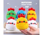 Crochet pattern Plushy Easter chicken, Crochet bird Amigurumi pattern, Crochet animals easy crochet patterns, Crochet chicken pillow