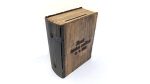 Laser Cut Wedding Card Box: Lockable Wooden Book, Digital Files - Image 4