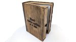 Laser Cut Wedding Card Box: Lockable Wooden Book, Digital Files - Image 3