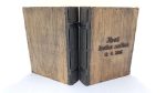Laser Cut Wedding Card Box: Lockable Wooden Book, Digital Files - Image 2