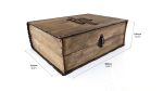 Laser Cut Wedding Card Box: Lockable Wooden Book, Digital Files - Image 6
