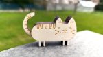Laser Cut Cat Decor SVG: 3D Layered Wooden Animal (Digital File) - Image 5